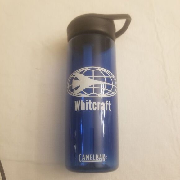 Camelbak Whitcraft Dark Blue Plastic Water Bottle with Straw - Picture 6 of 6